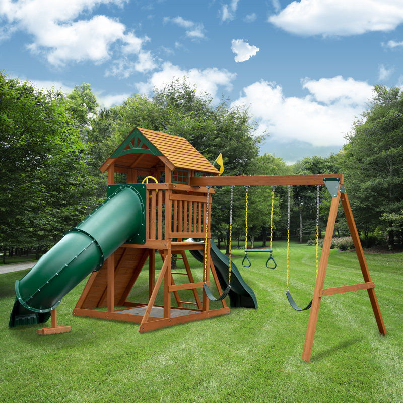 Gorilla Playsets Avalon Swing Set & Reviews Wayfair